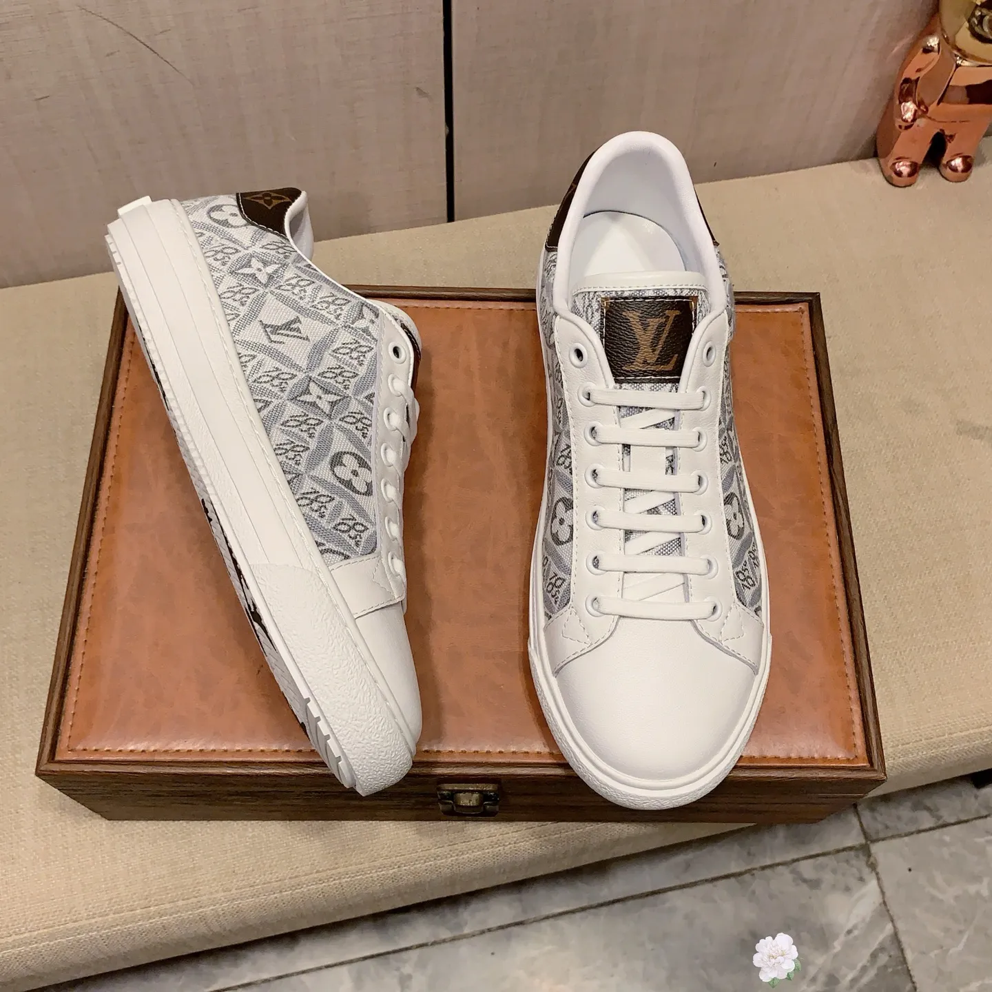 Men's Men's Shoes 💰400💰💰🎩🎩[Lightning][Lightning] "Lv*" Latest•hot style casual shoes, top brand [Seduce] luxury~purchase, top~quality. [Strong] The upper is made of imported breathable fabric with cowhide material ➕ breathable sheepskin feet (•) and fine workmanship. Original stylish and stylish soft rubber wear-resistant and non-slip outsole, light and comfortable on the feet, the real thing looks better when photographed, 0128: code: 38-44, 2️⃣ colors selected